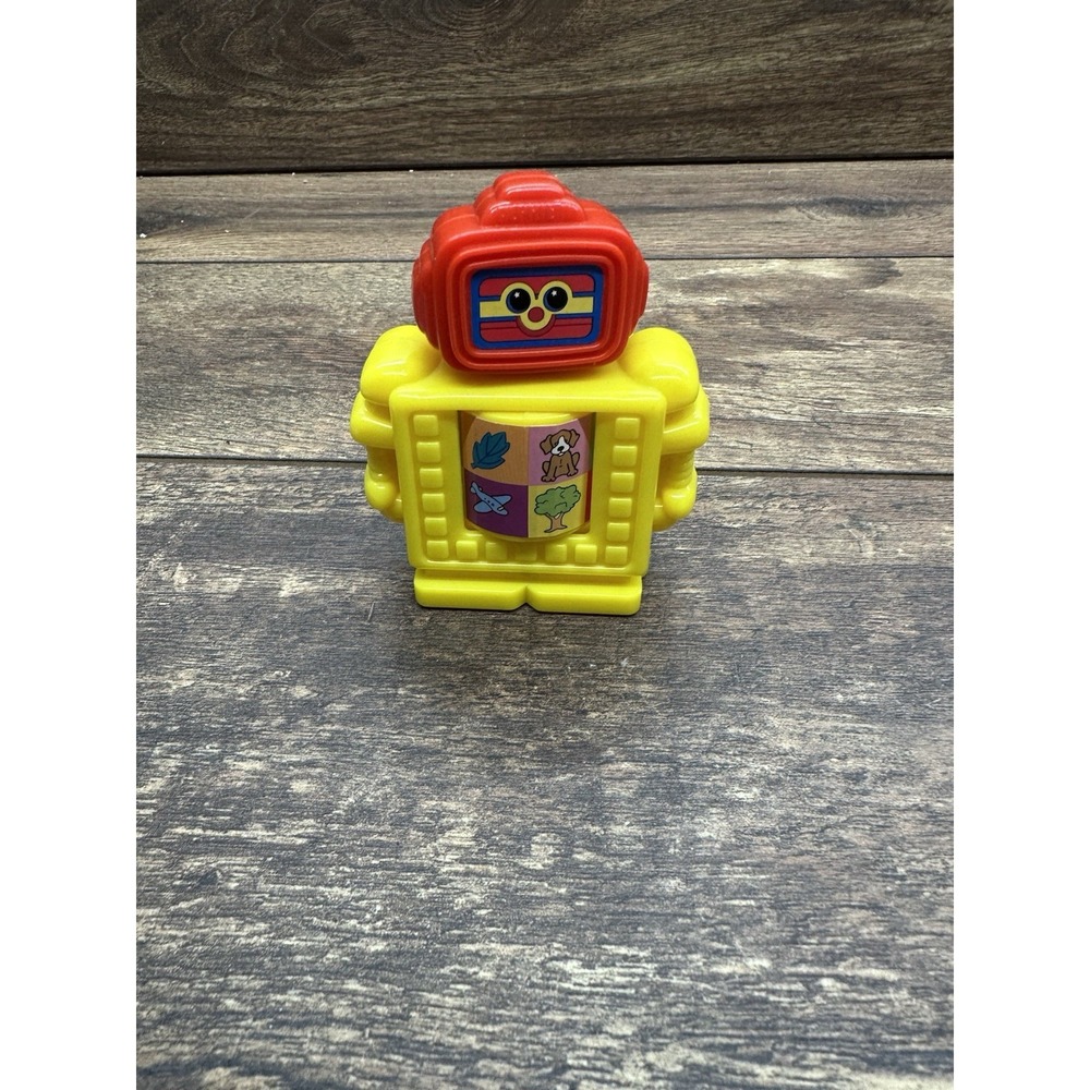 Playskool Wendys Kids Meal 2001 Hasbro Plastic Robot Toy
